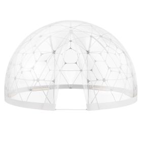 VEVOR 12FT Dome Bubble Tent Outdoor House Camping Shelter w/ Transparent Window