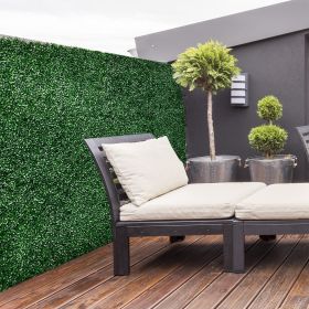 10' x 3' Artificial Turf Grass with Simulated Look & Feel UV Protection (Option: Dark Green-530x530x300 mm)